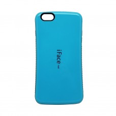 iPhone 6 6s Plus 5.5 - iFace Dual Layer Anti-Slip Drop-Proof Phone Protective Cover Case - Light Blue